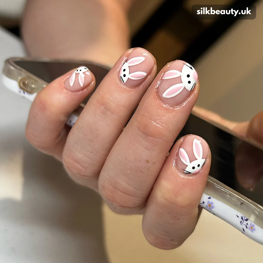 silkbeauty.uk Easter nail idea
