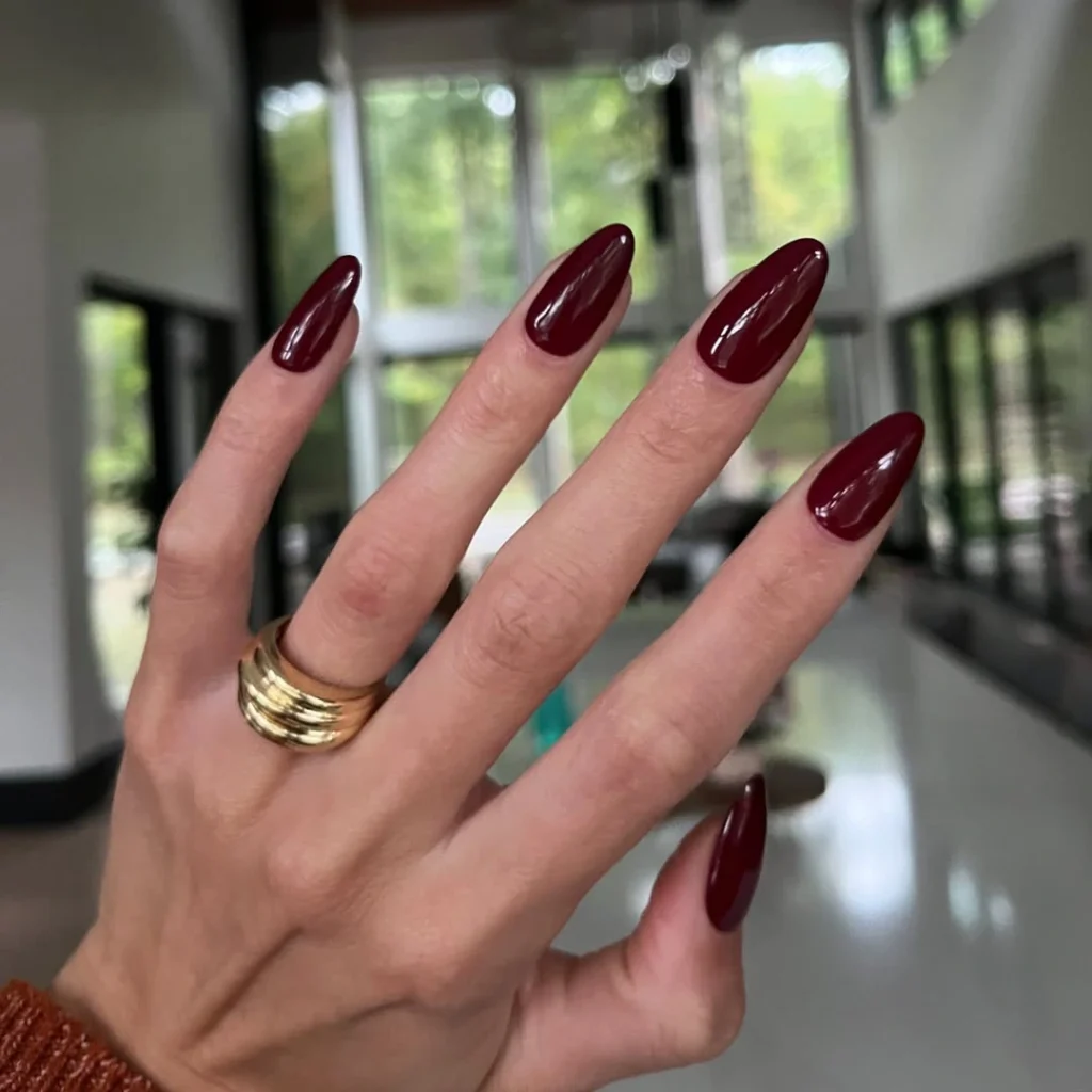 cherry wine nails ideas